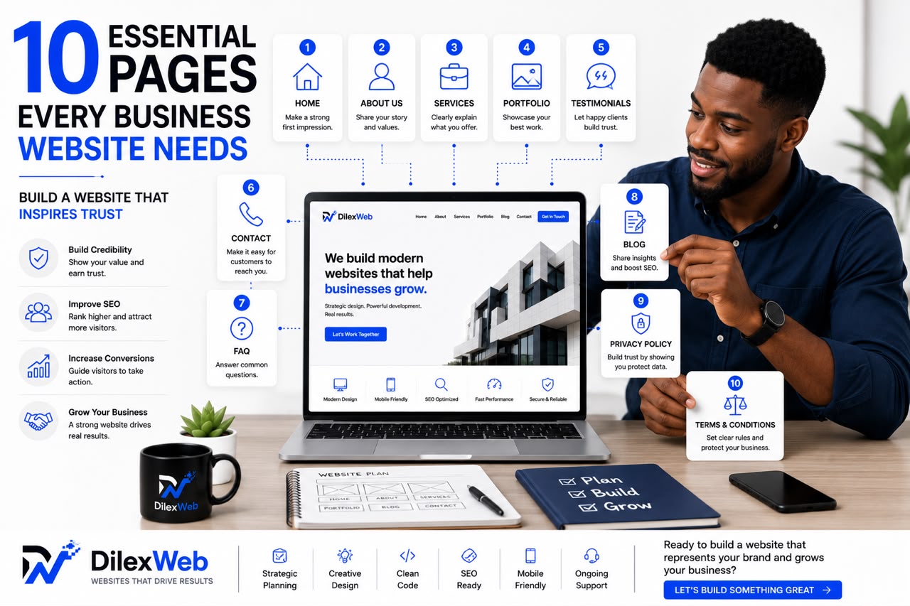 What Pages Should Every Business Website Have?