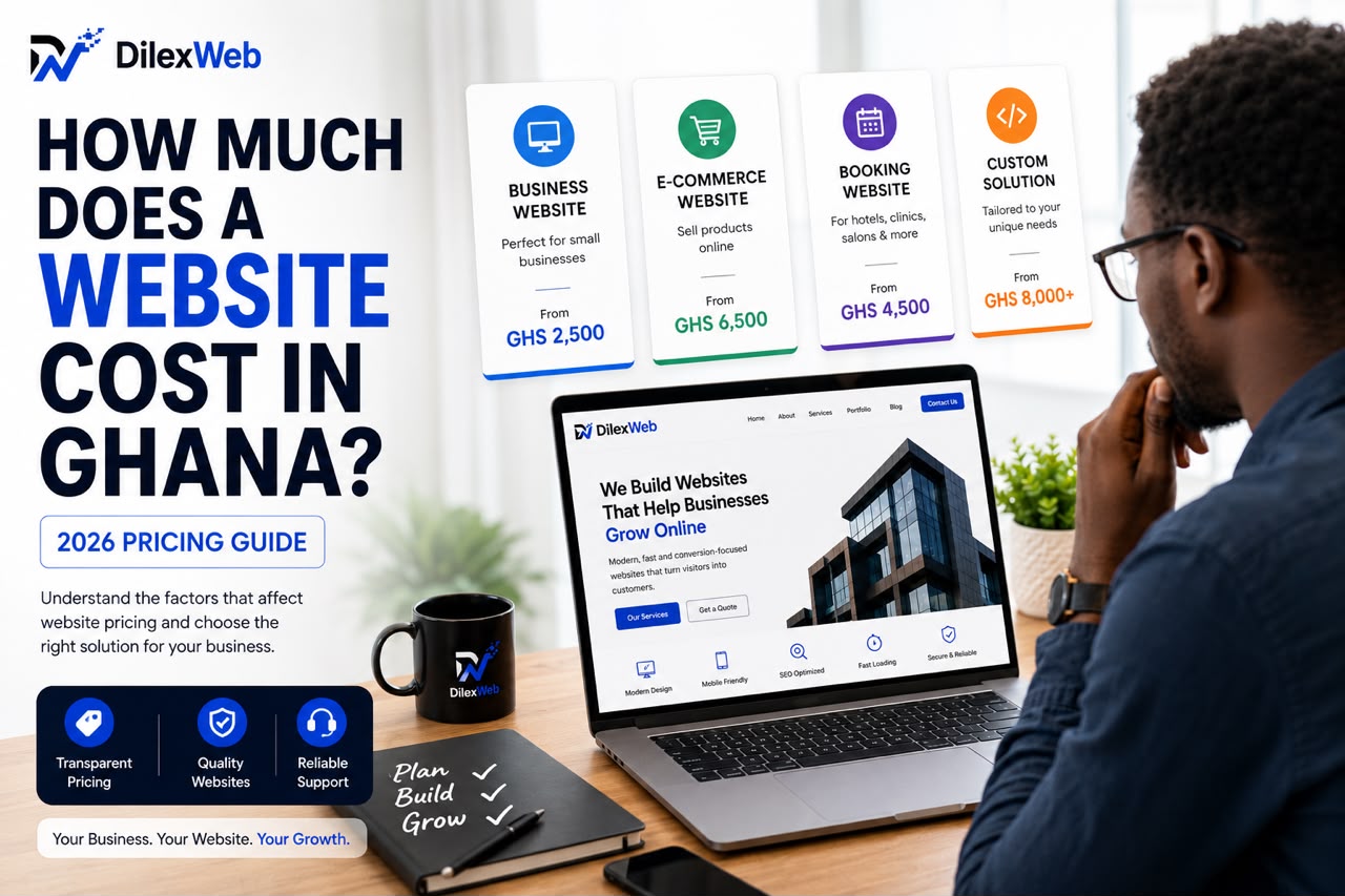 How Much Does a Website Cost in Ghana? (2026 Pricing Guide)